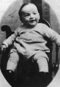 George Dantzig à l'âge d'un an