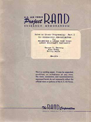 Capa de The Gerneralized Simplex Method de George B. Dantzig